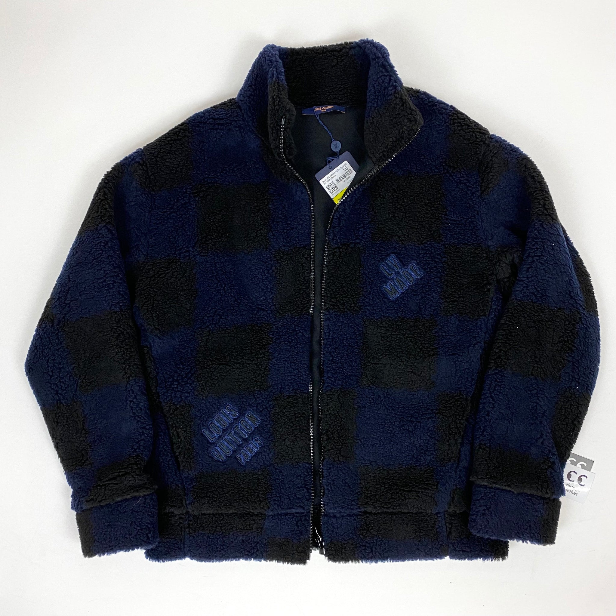 Louis Vuitton Nigo Human Made Checkered Fleece