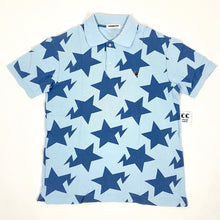 Load image into Gallery viewer, Bape Big Sta Pattern Apehead Pique Polo Shirt
