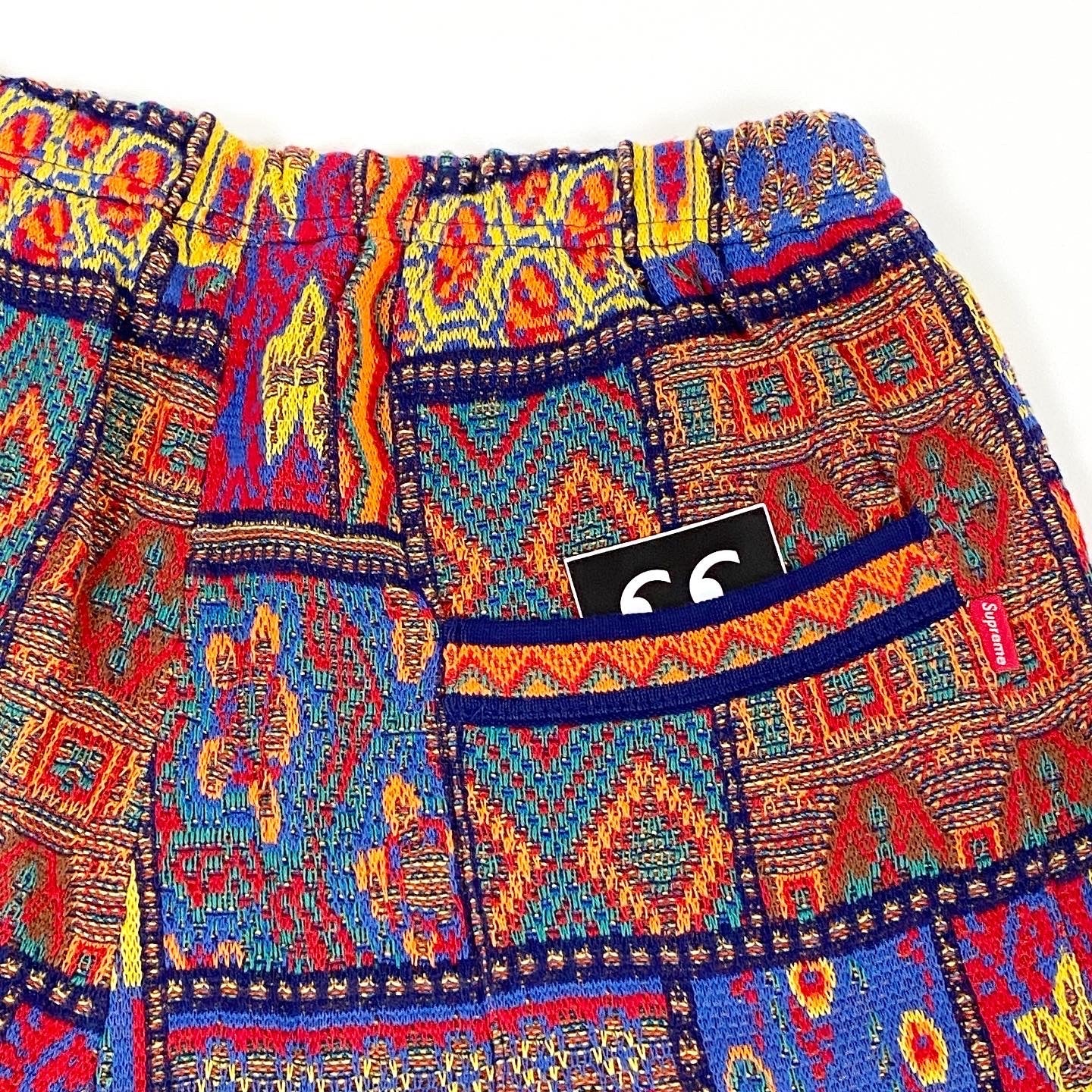 Supreme Patchwork Knit Shorts – change clothes