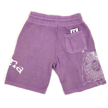 Load image into Gallery viewer, Spider Worldwide Gunna Wunna Sweat Shorts Purple
