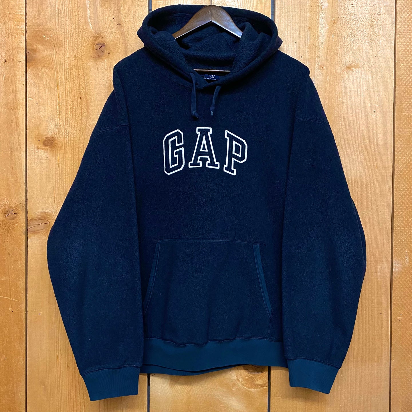 vintage gap polartec pullover hoodie