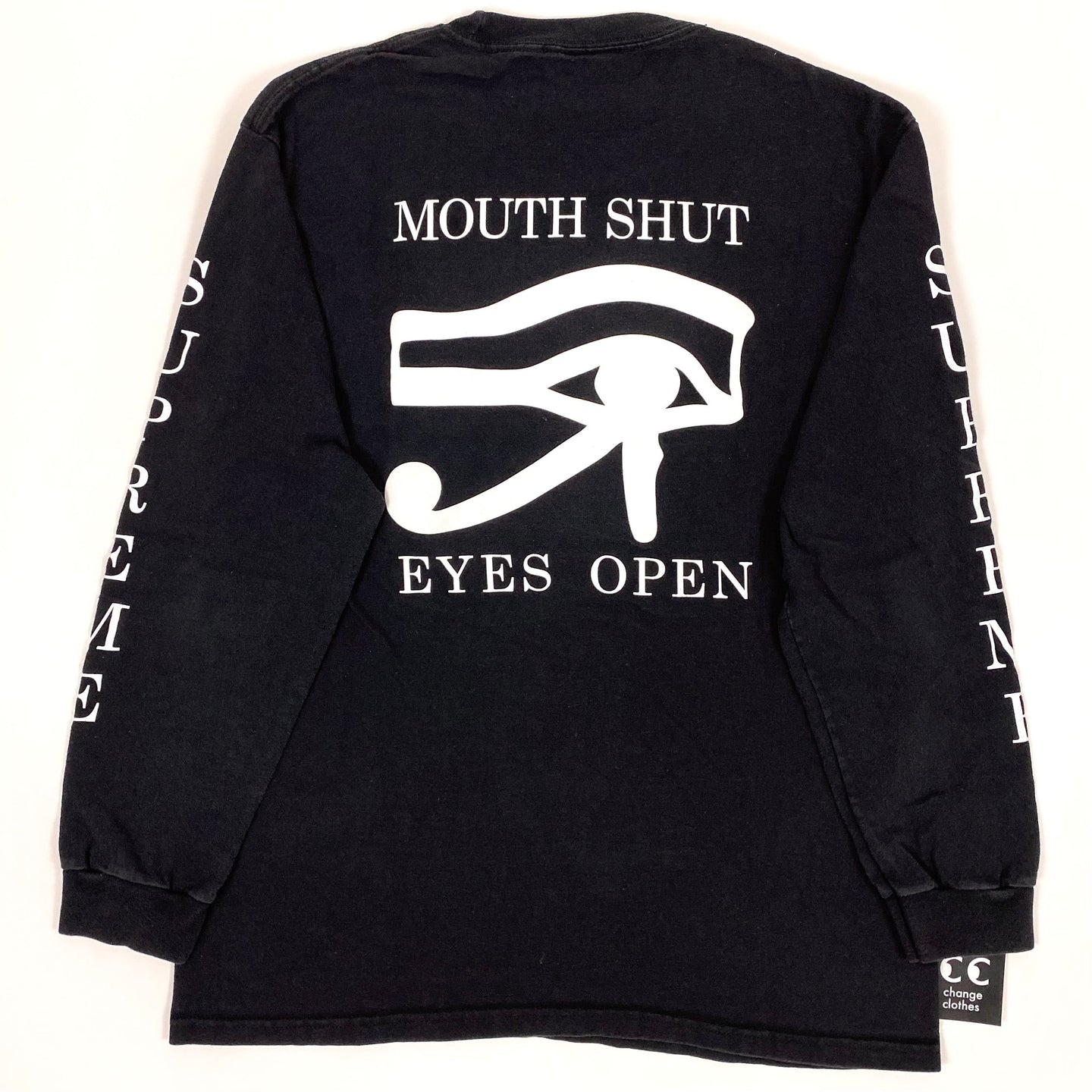 Supreme Mouth Shut Eyes Open L/S Tee 2011