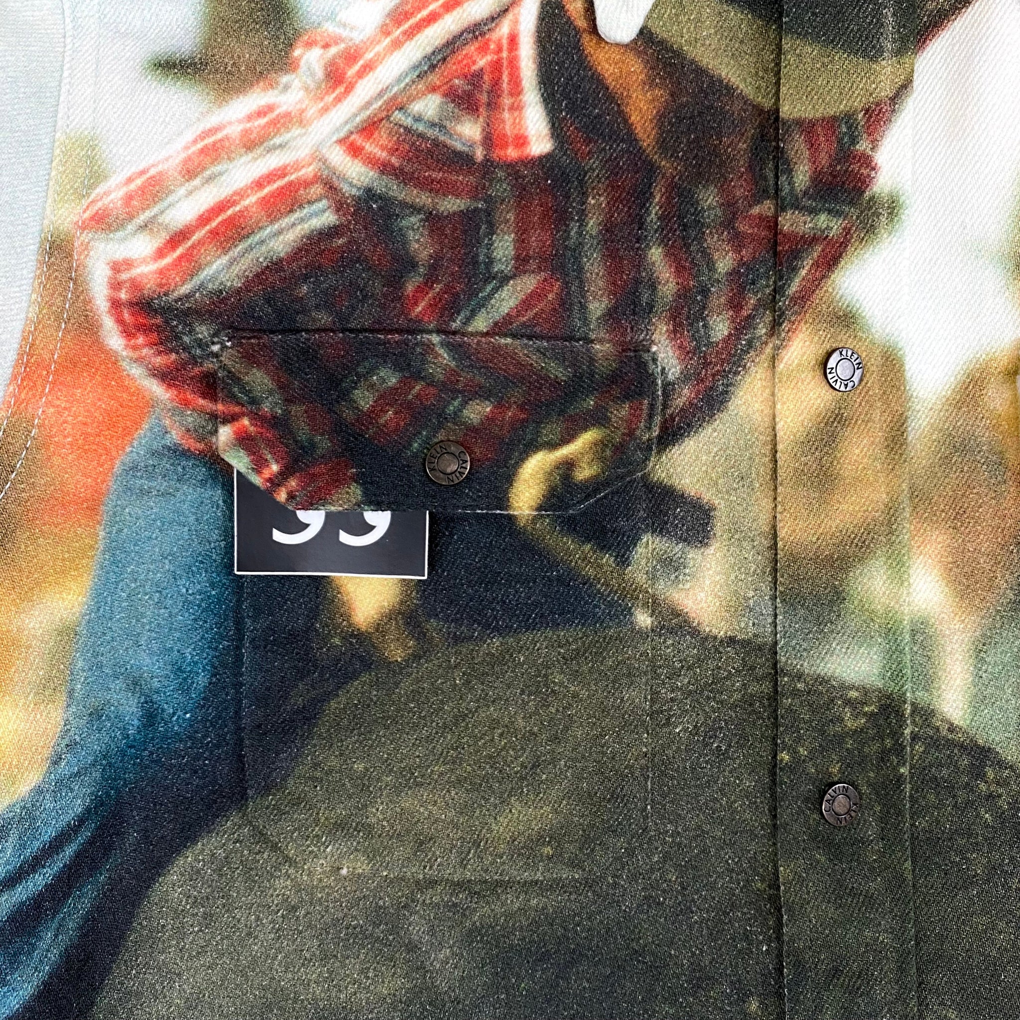 calvin klein est. 1978 by raf simons rodeo denim jacket 2019 