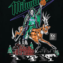 Load image into Gallery viewer, warren lotas milwaukee bucks giannis tee
