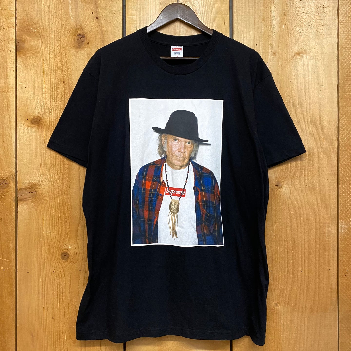 2015 supreme neil young photo tee