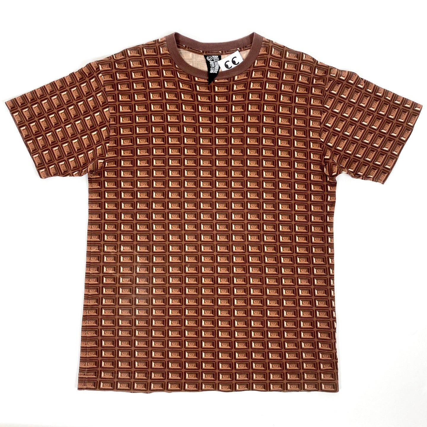 Billionaire Boys Club Ice Cream Chocolate Bar Allover Tee Shirt