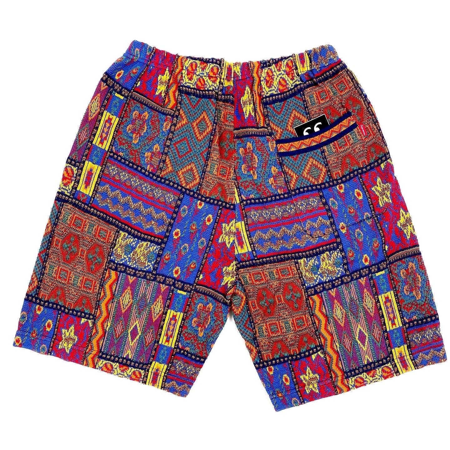 Supreme Patchwork Knit Shorts